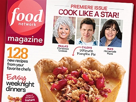 Food Network Magazine. Here's one of the recipes from this month's premier 