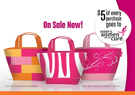 lunch bags for women on Special Offer from Lean Cuisine-Profits Benefit Susan G. Komen for the ...