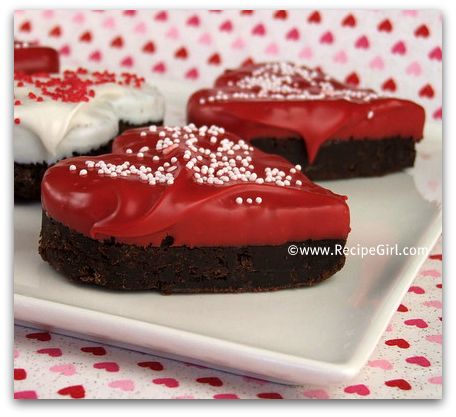 Heart Brownies