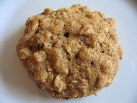 Agave Coconut Oatmeal Cookie