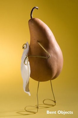 A Modest Pear from Bent Objects