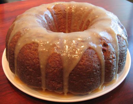 Kahlua Bundt Cake