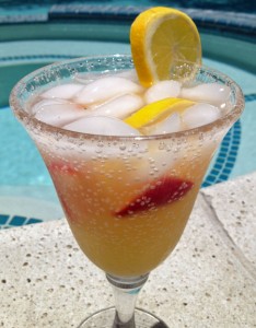 Summertime Vodka Lemonade Fizz