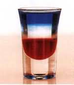 Red, White, and Blue Cocktail
