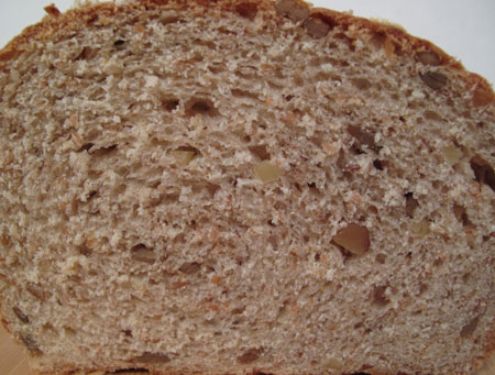 Multigrain Sandwich Bread Up Close and Personal