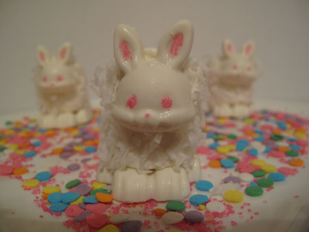 Marshmallow White Chocolate Easter Bunnies