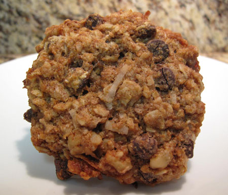 Vegan Oatmeal Coconut Chocolate Chip Cookies