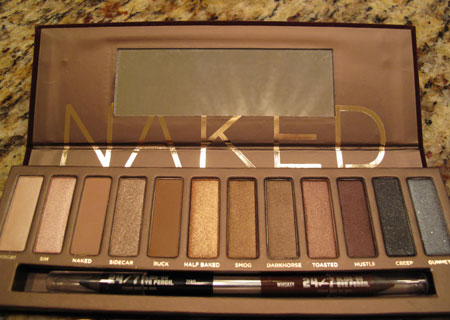 Urban Decay Naked Palette Interior