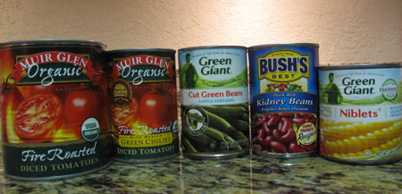 Vegetable Stew Cans
