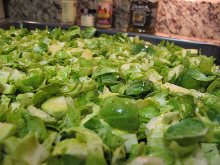Brussels Sprouts Sliced