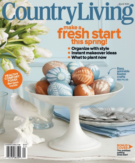 Country Living Magazine April 2011 Issue