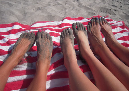 Beach Feet Sandy
