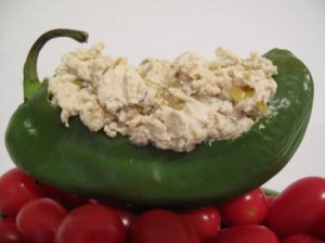 Cinco de Mayo Hatch Green Chile and Garlic Goat Cheese