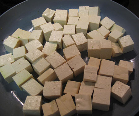Tofu Scramble Uncooked