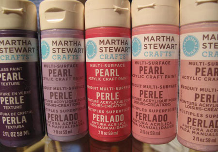 Martha Stewart Glass Craft Paint Painted Glass Marble Magnets