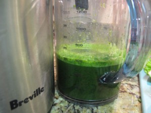 Spicy Healing Green Juice Greens
